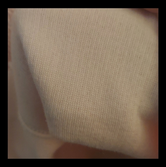 AERIE Wonder Texture V-Neck Pullover Oversized Sweatshirt In Light Pink - Picture 11 of 13